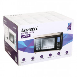 Mini cuptor Laretti LR-EC3908, 2000 W, 45 l, 70-230°C, Convectie, Control tactil, Afisaj LCD, Bronz