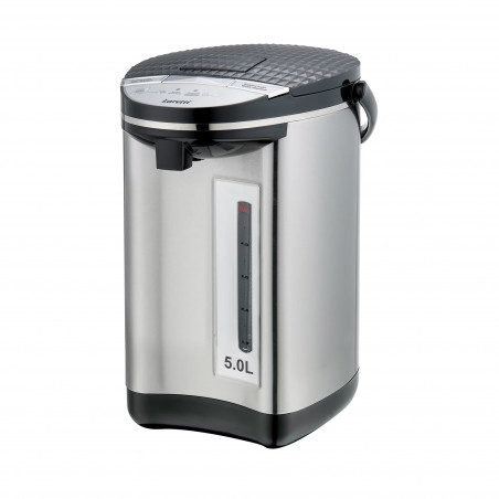 Termos electric Laretti LR-EK3510, 750W, 5 L, Baza rotativa, Protectie termica fara apa, Inox