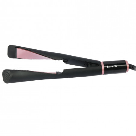 Laretti LR-HC1404 Hair Curler, 45W, Spiral Curls, 230°C, LCD Display, Black/Pink