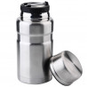 Kinghoff KH 1458 Food Thermos, 0.75 L, Double-Walled, Vacuum-Insulated, Keeps Food Warm for Up to 12 Hours, Stainless Steel