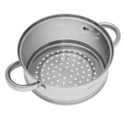 Accesoriu pentru gatoit la aburi Kinghoff KH 1533, 18 cm, Universal, Inox