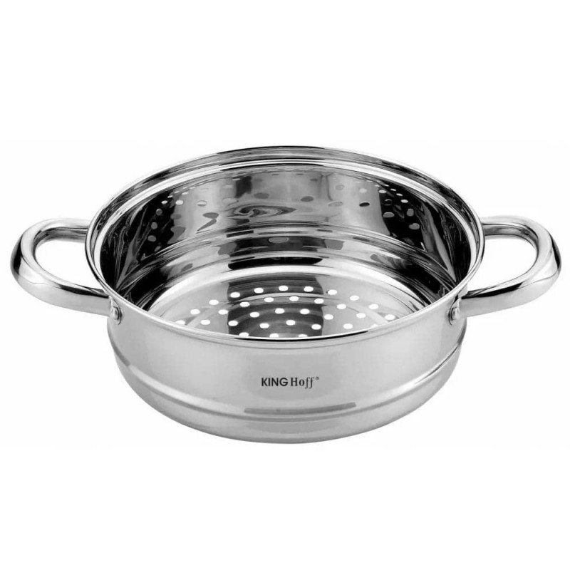 Kinghoff KH 1533 gőzölő tartozék, 18 cm, univerzális, Inox