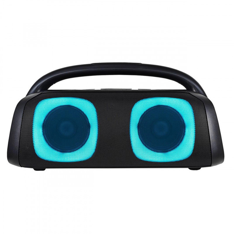 Crown CAB-60HNDL Audio System, 40W, LCD Display, Remote Control, FM, Microphone, USB, SD, Bluetooth, AUX, Black