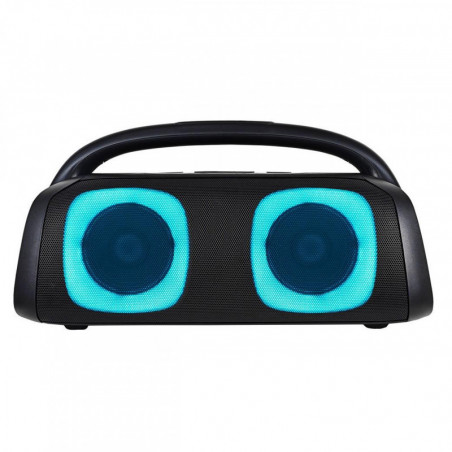 Crown CAB-60HNDL Audio System, 40W, LCD Display, Remote Control, FM, Microphone, USB, SD, Bluetooth, AUX, Black