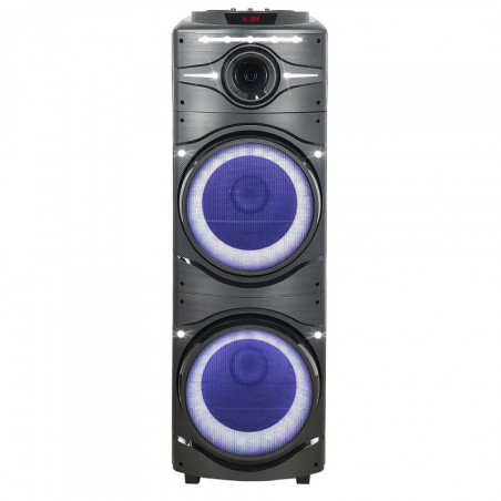 Finlux FBS-100BLAST Audio System, 100W, LCD, Remote Control, AUX, Bluetooth, Karaoke, Black