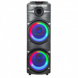 Sistem audio Finlux FBS-100BLAST, 100W, LCD, Telecomandă, AUX, Bluetooth, Karaoke, Negru
