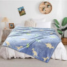 LUMINOVA Glow-in-the-Dark Blanket, 150 x 100 cm, Plush, Polyester, Multicolor