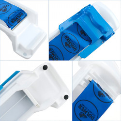 FOODROLL Roll-Making Machine, Manual Operation, Easy to Use, White/Blue