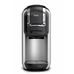 Oliver Voltz OV51171J8R 8-in-1 Espresso Machine for Ground Coffee and Capsules, 1450W, 0.6 L, 5 Adapters, 19 bar, Black/Silver