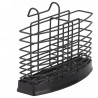 Rosberg R53003D Dish Rack, 20.7 x 9.5 x 15.2 cm, Matte Black