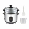 Beper 90.550 Rice Cooker, 400W, 1 L, Up to 625 g of rice, Keep Warm, Stainless Steel
