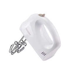 Beper BP.304 Hand Mixer, 150W, 5 speeds, Whisk release button, White
