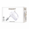 Mixer Beper BP.304, 150 W, 5 viteze, buton de eliberare a paletelor, alb