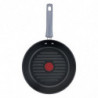 Tefal G7314055 DAILY COOK Grill Pan, 26 cm, Thermo-Spot & Signal, Induction, Silver