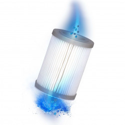 Alpina Air Purifier, 1.5W, Up to 6 m², 6 m³/h, HEPA 13, Ionizer, USB-A, White