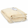 Alpina Electric Blanket, 180W, 180x130 cm, Timer, 10 Heat Settings, Remote Control, Beige