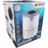 Alpina Air Purifier, 12W, Up to 10 sq. m, 60 m³/h, HEPA 13, Ionization, Timer, White