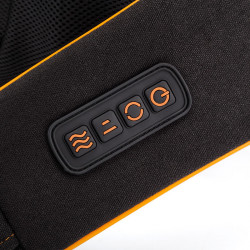 Medivon Collar Simple Black Shiatsu Massager, 18W, 8 Heads, Force Control, Timer, Heat Function, Black