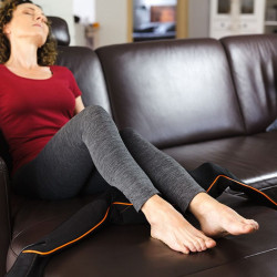 Medivon Collar Simple Black Shiatsu Massager, 18W, 8 Heads, Force Control, Timer, Heat Function, Black