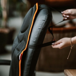 Medivon Cosy Mesh MD-R4505 Massage Chair, 4 zones, 5 modes, Heat function, Timer up to 60 min, Black/Gray