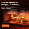 Двоен фритюрник с горещ въздух Cosori Dual Blaze TwinFry CAF-TF101S, 10 л, 6 програми, Разделител на кошниците, ThermoIQ, Черен