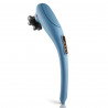 Medivon Molly Handheld Massager, 6 massage heads, 15 modes, 15 speeds, timer, cordless, blue