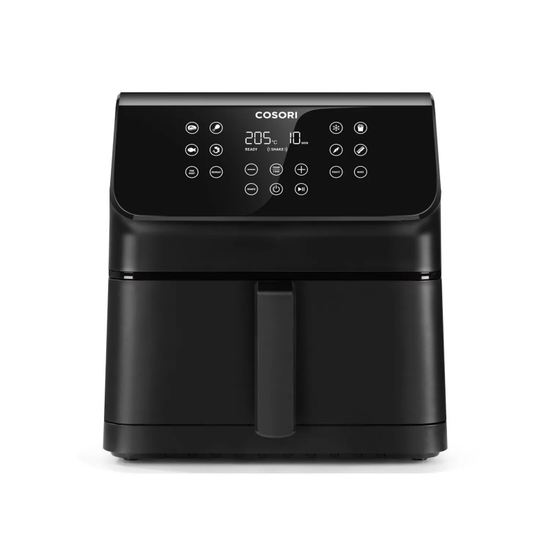 Cosori Premium II CAF-P651-KEUR Hot Air Fryer, 6.2 L, 11 Programs, Timer, AirWhisper, Black