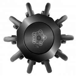 Medivon Octopus Electric Head Massager, 5 modes, 14 massage points, Wireless, USB-C, Black