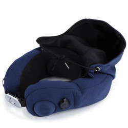 Medivon CosyGo Relaxing Neck and Shoulder Pillow, 2 Speed Settings, Wireless, Adjustable, Blue