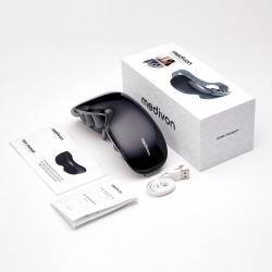 Medivon Horizon TRAVEL 2 Eye Massager, 5W, 4 modes, Hot compress function, 15-minute timer, Bluetooth, Gray