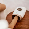 Medivon Hand Hand Massager, 2500mAh, 6 Programs, 6 Intensity Levels, Timer, USB, White