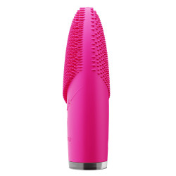 Ηχιτική βούρτσα καθαρισμού προσώπου Beautifly B-Fresh Slim Sonic Facial Brush, 8000 rpm/min, 9 επίπεδα, 2 λειτουργίες, σιλικόνη ιατρικού βαθμού, IPX7, ροζ