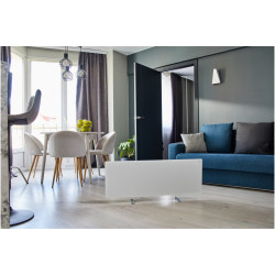 AENO AGH0001S Electric Convection Heater, 700W, 30 m², Mobile App, Ultra-Slim, Wi-Fi, White