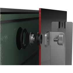 AENO AGH0002S Electric Convection Heater, 700W, 30 m², Mobile App, Ultra-Slim, Wi-Fi, Black