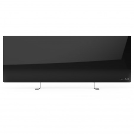 AENO AGH0002S Electric Convection Heater, 700W, 30 m², Mobile App, Ultra-Slim, Wi-Fi, Black