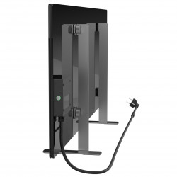 AENO AGH0002S Electric Convection Heater, 700W, 30 m², Mobile App, Ultra-Slim, Wi-Fi, Black