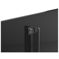 AENO AGH0002S Electric Convection Heater, 700W, 30 m², Mobile App, Ultra-Slim, Wi-Fi, Black