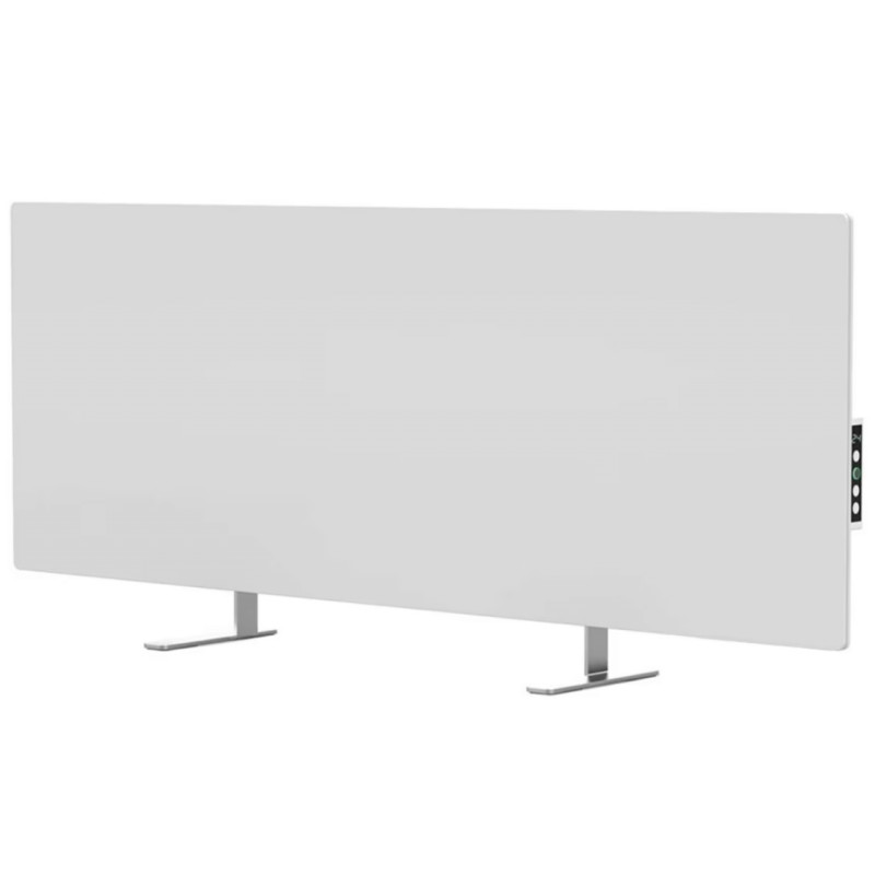 Електрически конвектор AENO AGH0003S, 700W, 30 м2, LED дисплей, Мобилно приложение, Ултратънък, Wi-Fi, Бял