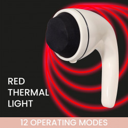 Beautifly B-Skinn Body Handheld Anti-Cellulite Massager, 16W, 3600 rpm, 12 modes, 10 intensity levels, 8 attachments, LCD display, Beige