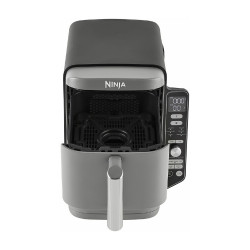 Ninja SL400EU Double Hot Air Fryer, 2470W, 9.5 L, 2 baskets, 6 programs, Max Crisp, Sync and Match functions, Gray