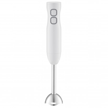 Rosberg R51112MS Hand Blender, 400W, 2 speeds, Stainless steel attachment, White