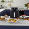 Ninja Max Pro AF180EU Hot Air Fryer, 2000W, 6.2 L, 1.2 kg, 40–240°C, 6 Programs, Black