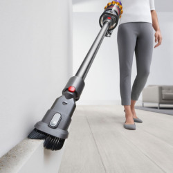 Dyson V15 Detect Absolute Upright Vacuum Cleaner, 660W, 0.76 L, 60-minute runtime, Sensors, 3 modes, LCD, Gray