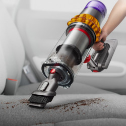 Dyson V15 Detect Absolute Upright Vacuum Cleaner, 660W, 0.76 L, 60-minute runtime, Sensors, 3 modes, LCD, Gray