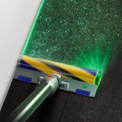 Dyson V15 Detect Absolute Upright Vacuum Cleaner, 660W, 0.76 L, 60-minute runtime, Sensors, 3 modes, LCD, Gray