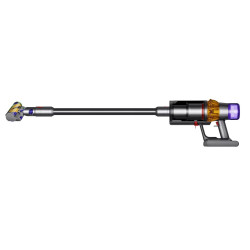 Κάθετη ηλεκτρική σκούπα Dyson V15 Detect Аbsolute, 660W, 0.76 l, 60 λεπτά αυτονομία, Αισθητήρες, 3 λειτουργίες, LCD, Γκρι