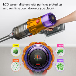 Σκούπα όρθια Dyson V12 Origin, 130W, 0,35 l, 60 λεπτά αυτονομία, Αισθητήρες,