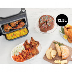 Πολυμάγειρας 12 ΣΕ 1 Ninja Combi SFP700EU, 1780W, 12,5 l, 40-240°C, 12 προγράμματα, Combi μαγείρεμα, SmartSwitch, Inox