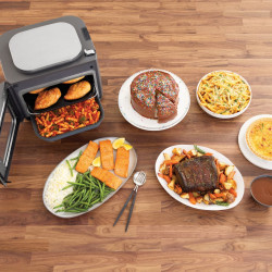 Πολυμάγειρας 12 ΣΕ 1 Ninja Combi SFP700EU, 1780W, 12,5 l, 40-240°C, 12 προγράμματα, Combi μαγείρεμα, SmartSwitch, Inox