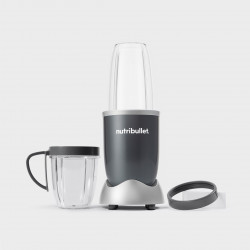 Блендер Nutribullet NB606DG, 600W, 20000 об/мин, 700мл/500мл, 6 остриета, Разбиване на лед, Сив